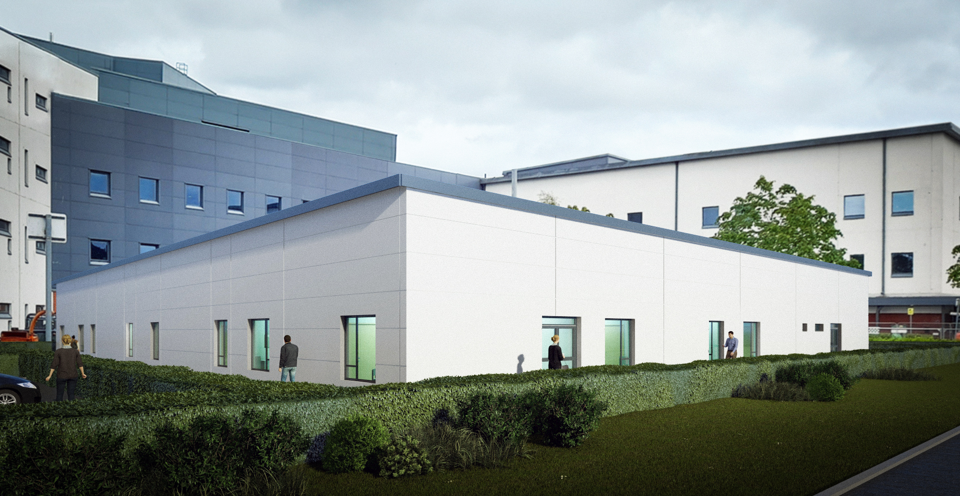 NHS Forth Valley Portakabin 